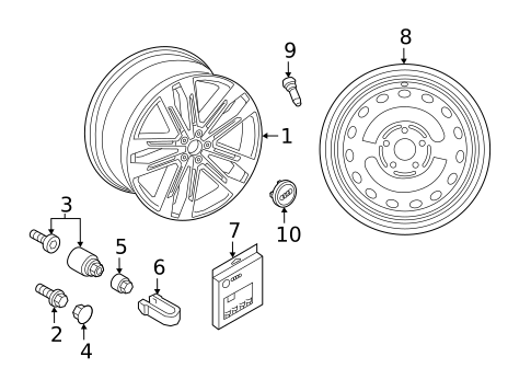 Wheels for 2023 Audi SQ5 Sportback #3
