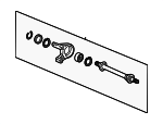 44500TBFA00 - Suspension: Intermediate Shaft for Honda Image