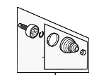 440143K0H00 - Suspension: Outer Joint for Honda Image