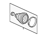 44017TBFA00 - Suspension: Inner Boot for Honda Image