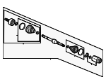 44306T22A01 - Suspension: Axle Assembly for Honda Image