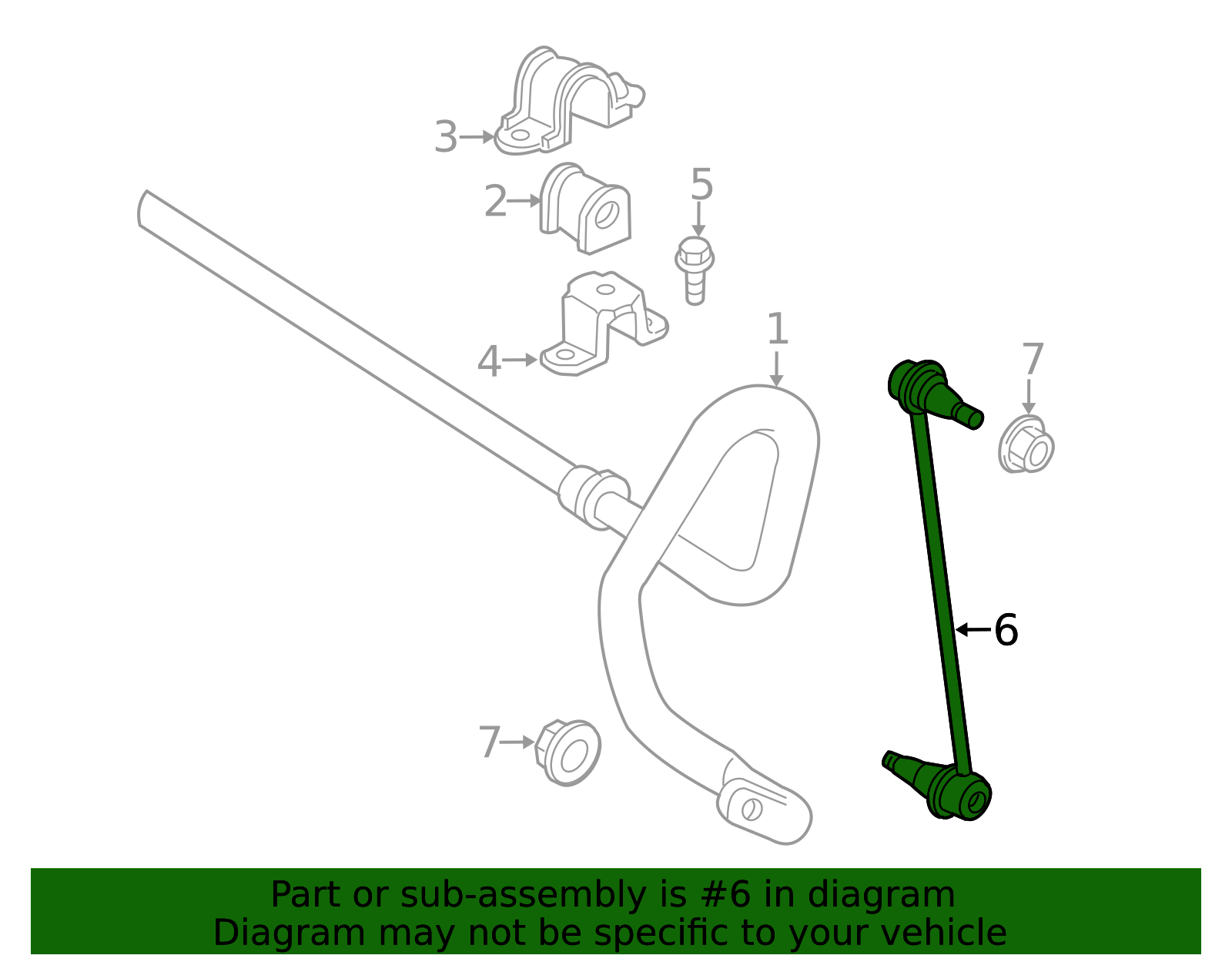 48820-06040 - Stabilizer Link 2001-2019 Toyota | Brantford Toyota
