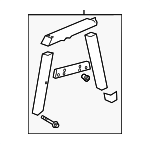 427813707H - : Strut Mount for Audi: R8 Image