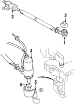 DBC2128 - : Nozzle for Jaguar: Vanden Plas, XJ6 Image
