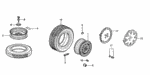 44726S5AA01 - Chassis: WEIGHT, BALANCE (5G) (PLOMBCO) for Honda Image