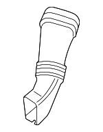 13718513454 - Engine: Intake Tube for BMW: 535d, 535d xDrive, 740Ld xDrive, ActiveHybrid 5 Image