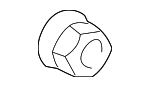 9017822001 - Suspension: Axle Nut for Toyota: Avalon, Camry, Celica, Corolla, Highlander, Paseo, RAV4, Sienna, Solara, Tercel Image