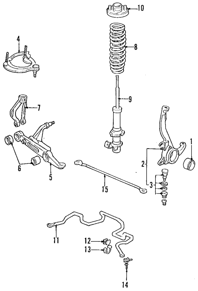 51460SR3023 - : Suspension Control Arm for Acura Image