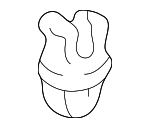 5345420010 - Body: Support Rod Holder for Toyota: Celica Image