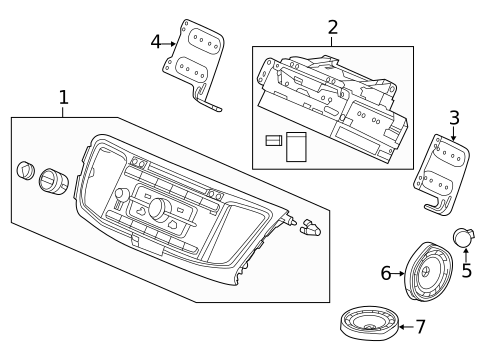 Sound System for 2014 Honda Accord #1