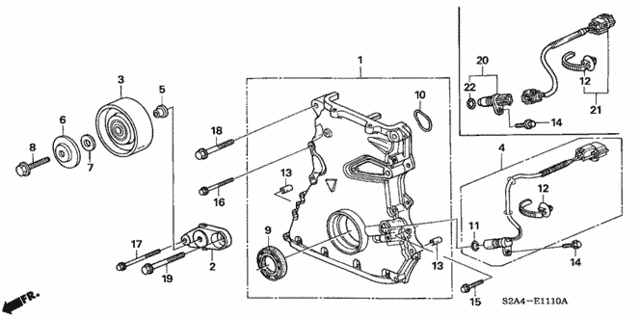 Cam Chain Case for 2007 Honda S2000 #0