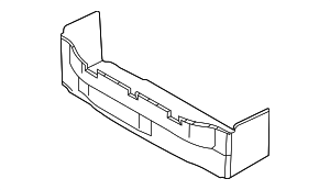 9J1863098AAY1 - Body: Package Tray Access Cover for Audi Image