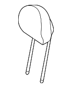 46397005003X10 - Body: Headrest for Mercedes-Benz Image
