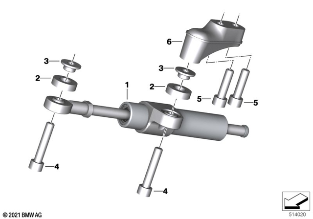 32761541823 - : Holder for BMW-Motorrad Image
