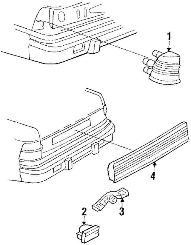 4399866 - Electrical: Tail Lamp Assembly for Mopar Image