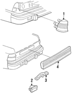 4399866 - Electrical: Tail Lamp Assembly for Chrysler: LeBaron Image