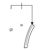 10315996 - Body: Upper Retainer for Pontiac: Aztek Image
