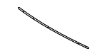 86121N9000 - Body: Upper Molding for Hyundai Image image