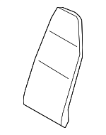 99152158100 - Body: Seat Back Pad for Porsche: 718 Boxster, 718 Cayman, 718 Spyder, 911, Boxster, Cayman Image