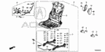 81281STKA01 - Interior/Bumper: SPRING, FR. SEAT SWS for Acura Image