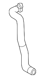 8W0819337D - Cooling System: Hose for Audi: RS5, RS5 Sportback Image