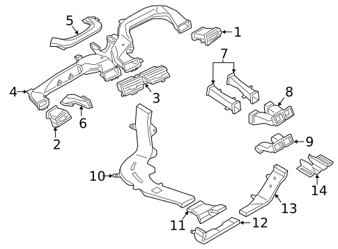 Ducts for 2018 BMW 640i xDrive Gran Turismo #0