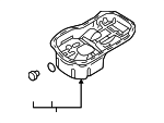 MN149374 - Engine: Oil Pan for Mitsubishi Image