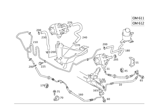 Diesel Vehicles Line Scope for 2001 Mercedes-Benz C 240 #0