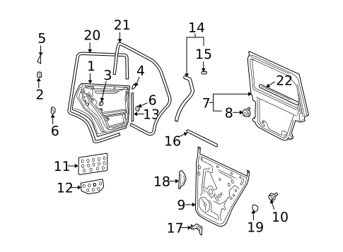 Gaskets & Sealing Systems for 2005 Porsche Cayenne #1