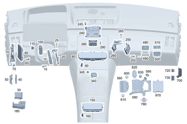 2069000123 - Electrical Equipment and Instruments: Control Unit for Mercedes-Benz Image image