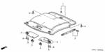 93500050160B - Interior/Bumper: SCREW, PAN (5X16) for Honda Image
