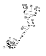 68630661AB - : Exhaust Extension Pipe for Jeep: Wrangler Image