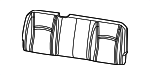 6XL28LA8AA - Body: Seat Back Cover for Ram: 2500, 3500 Image