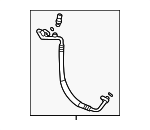 80315TGZA01 - HVAC: Discharge Hose for Acura Image