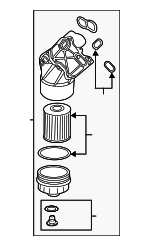3H115403AA - : Oil Filter Housing for Volkswagen: Atlas, Atlas Cross Sport, CC, Passat Image