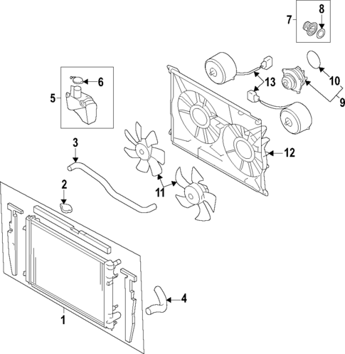 Cooling System for 2023 Subaru Legacy #0