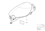 63128385933 - Lighting: Headlight Xenon, Left for BMW Image