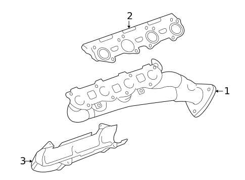 Exhaust Manifold for 2008 Toyota Sequoia #0