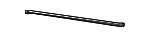 2125240547 - Body: Radiator Support Splash Shield Brace for Mercedes-Benz Image