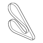 11287838226 - Cooling System: Alternator Belt for BMW Image