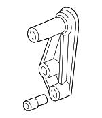 11281726774 - Cooling System: Mount Plate for BMW: 323Ci, 323i, 325Ci, 325i, 325xi, 328Ci, 328i, 330Ci, 330i, 330xi, 525i, 528i, 530i, M3, X3, X5, Z3 Image