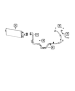 68596421AA - Cooling: Transmission Oil Cooler for Mopar Image