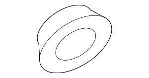 N90657502 - Body: Trunk Lid Trim Washer for Audi Image