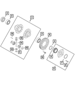 68311895AA - : Differential Seal for Mopar Image