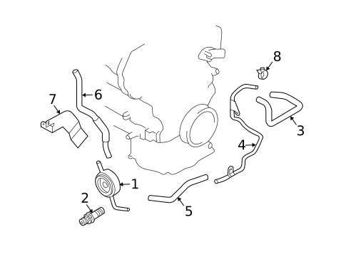Engine Oil Cooler for 2005 Nissan 350Z #0