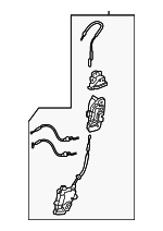 81310D2011 - : Lock Assembly for Hyundai Image
