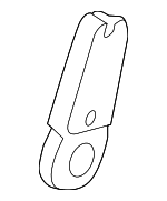 893704D120CS - Body: Hinge Cover for Kia Image