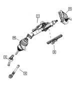 5057472AC - Steering: Steering Column for Mopar Image