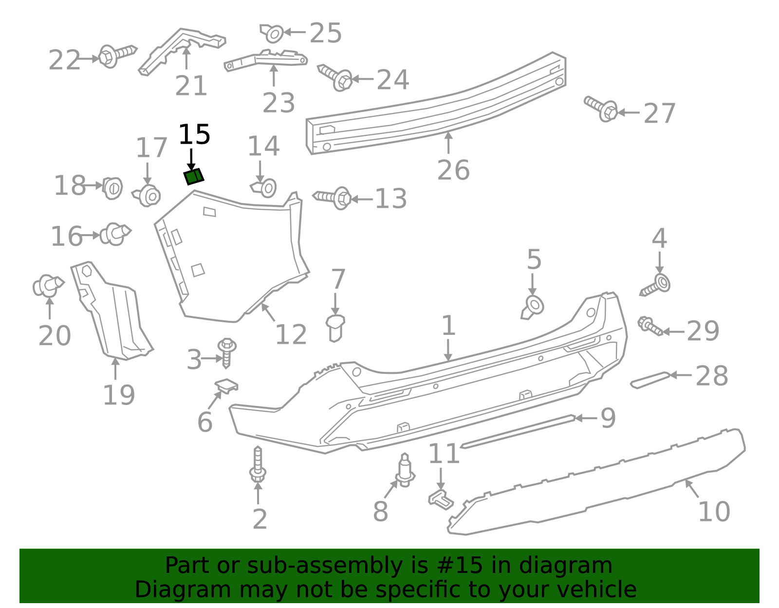 Side Panel Pad 52462-0R020 | American Toyota Parts