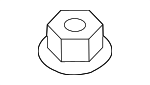 N10597201 - Exhaust: Servo Nut for Audi Image